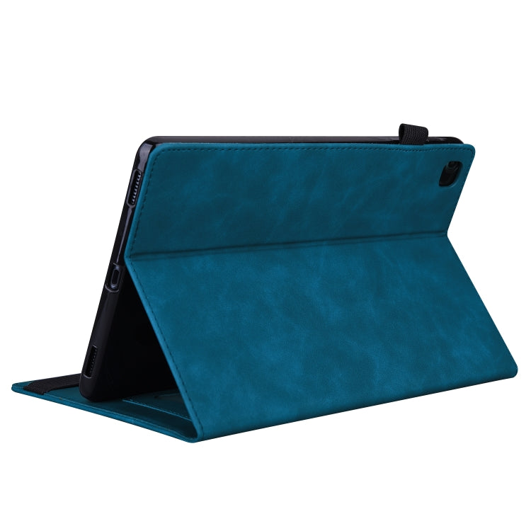 For Lenovo Tab M11 / Xiaoxin Pad 11 2024 Business Shockproof Horizontal Flip Leather Tablet Case(Blue) - Lenovo by buy2fix | Online Shopping UK | buy2fix