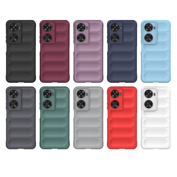 For Huawei nova 11 SE Magic Shield TPU + Flannel Phone Case(Light Blue) - Huawei Cases by buy2fix | Online Shopping UK | buy2fix