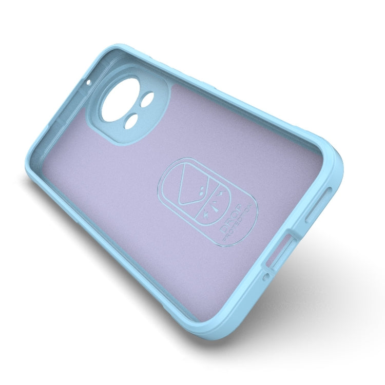 For Huawei nova 12 5G Magic Shield TPU + Flannel Phone Case(Dark Green) - Huawei Cases by buy2fix | Online Shopping UK | buy2fix