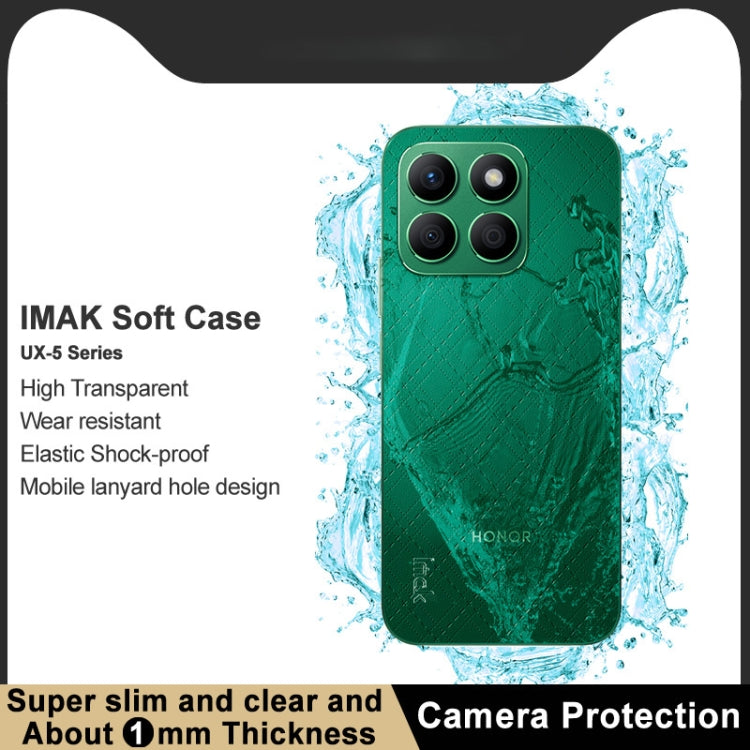 For Honor X8b 4G IMAK UX-5 Series Transparent TPU Phone Case - Honor Cases by imak | Online Shopping UK | buy2fix