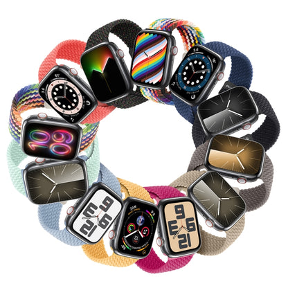 For Apple Watch Series 2 42mm DUX DUCIS Mixture Pro Series Magnetic Buckle Nylon Braid Watch Band(New Rainbow) - Watch Bands by DUX DUCIS | Online Shopping UK | buy2fix