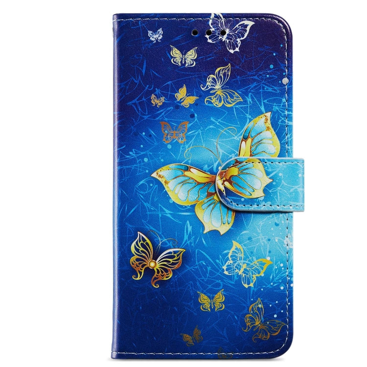 For Ulefone Note 14 Painted Pattern Horizontal Flip Leather Phone Case(Butterfly) - Ulefone Cases by buy2fix | Online Shopping UK | buy2fix