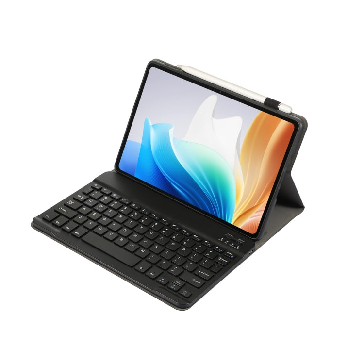 For OnePlus Pad Go / OPPO Pad Air2 / Neo OP14 TPU Ultra-thin Detachable Bluetooth Keyboard Leather Case(Black) - Others Keyboard by buy2fix | Online Shopping UK | buy2fix