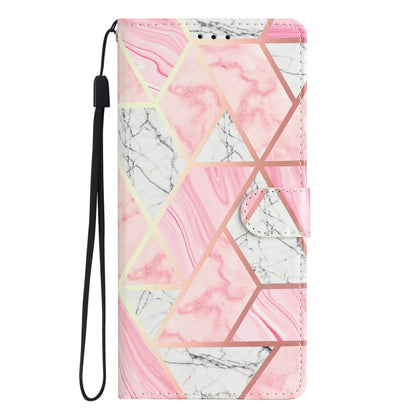 For Ulefone Note 14 Colored Drawing Leather Phone Case(Pink Marble) - Ulefone Cases by buy2fix | Online Shopping UK | buy2fix