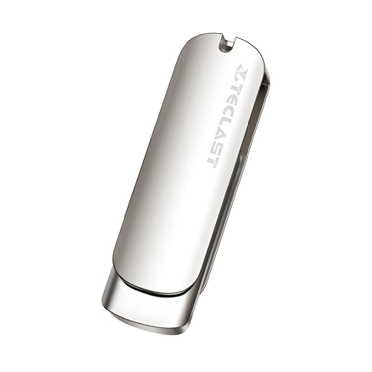 Teclast Leishen Plus Series USB3.0 Twister Flash Drive, Memory:128GB(Silver) - USB Flash Drives by TECLAST | Online Shopping UK | buy2fix