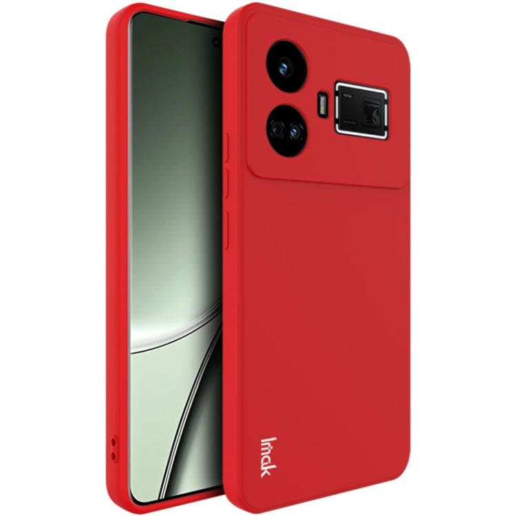 For Realme GT5 5G imak UC-4 Series Straight Edge TPU Phone Case(Red) - Realme Cases by imak | Online Shopping UK | buy2fix