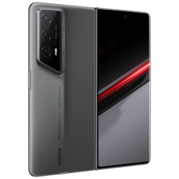 Honor Magic V2 RSR Porsche Design, 16GB+1TB, 7.92 inch + 6.43 inch MagicOS 7.2 Snapdragon 8 Gen 2 Latest Version Octa Core up to 3.36GHz, Network: 5G, OTG, Not Support Google Play(Black) - Honor by Huawei | Online Shopping UK | buy2fix