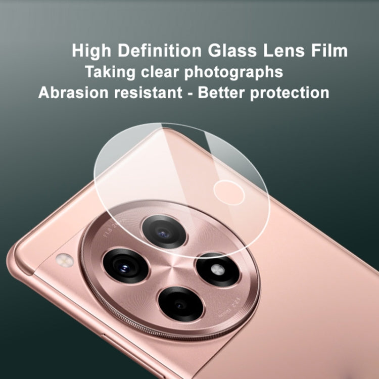 For OnePlus Ace 3 5G IMAK 2pcs / Set HD Rear Camera Glass Lens Film - Other by imak | Online Shopping UK | buy2fix