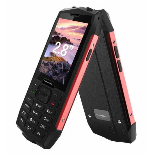 HAMTOD H3 Rugged Phone, EU Version, 2.8 inch T107 ARM CortexTM A7 Quad-core 1.0GHz, Network: 4G, VoLTE, BT, SOS(Red) - Other by HAMTOD | Online Shopping UK | buy2fix