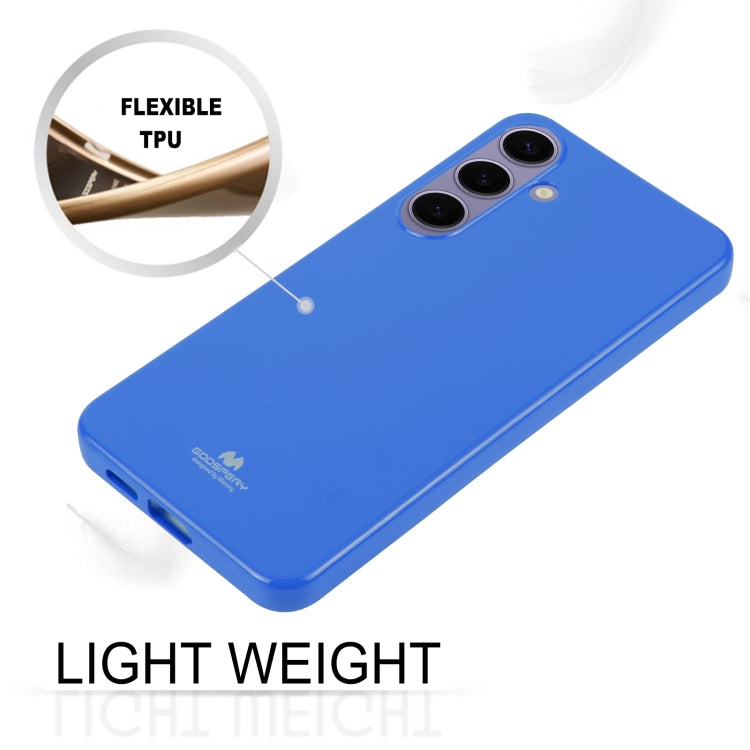 For Samsung Galaxy S24+ 5G GOOSPERY PEARL JELLY Shockproof TPU Phone Case(Blue) - Galaxy S24+ 5G Cases by GOOSPERY | Online Shopping UK | buy2fix