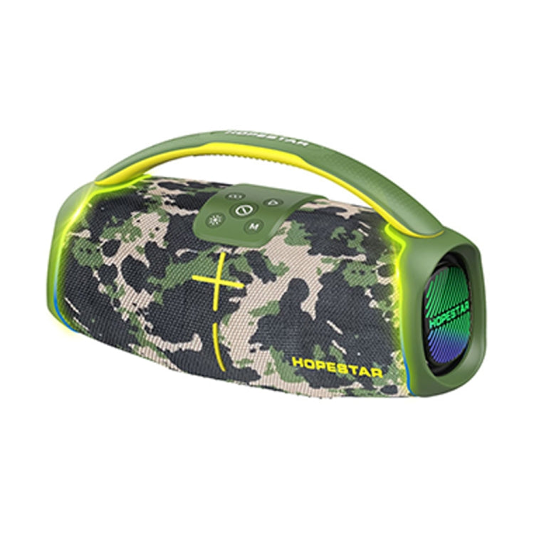 HOPESTAR H61 Outdoor IPX6 Waterproof Portable 50W Surround Bluetooth Speaker(Camouflage) - Waterproof Speaker by HOPESTAR | Online Shopping UK | buy2fix