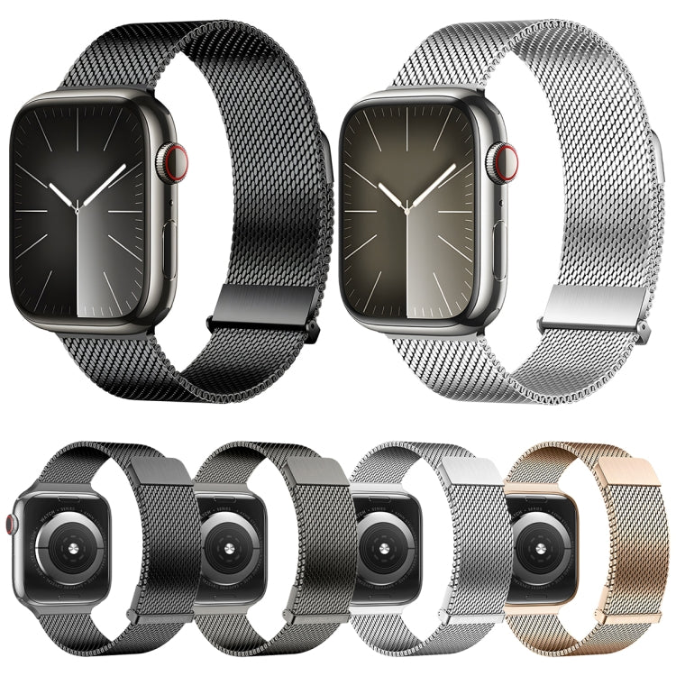 For Apple Watch Ultra 2 49mm DUX DUCIS Milanese Pro Series Stainless Steel Watch Band(Silver) - Watch Bands by DUX DUCIS | Online Shopping UK | buy2fix