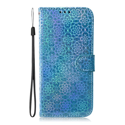 For Google Pixel 9 Pro Colorful Magnetic Buckle Leather Phone Case(Blue) - Google Cases by buy2fix | Online Shopping UK | buy2fix