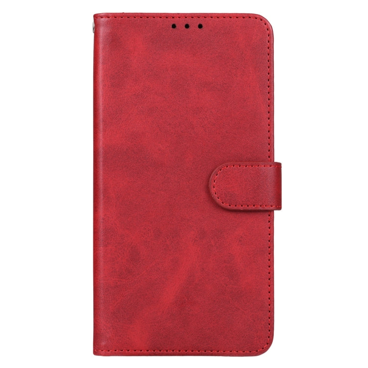 For iPhone 16 Leather Phone Case(Red) - iPhone 16 Cases by buy2fix | Online Shopping UK | buy2fix