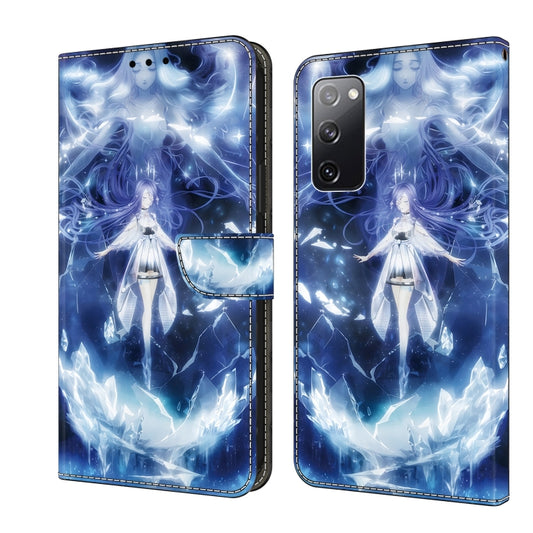 For Samsung Galaxy S20 FE 4G/5G Crystal Painted Leather Phone case(Magic Fairy) - Galaxy S20 FE Cases by buy2fix | Online Shopping UK | buy2fix