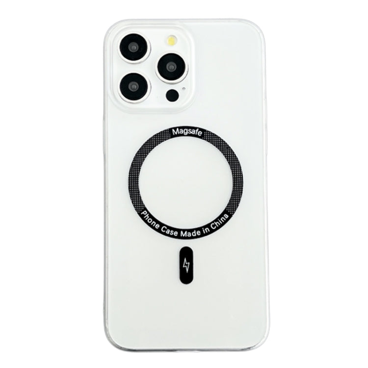 For iPhone 15 Pro Ice Series MagSafe PC Full Coverage Shockproof Phone Case(White) - iPhone 15 Pro Cases by buy2fix | Online Shopping UK | buy2fix