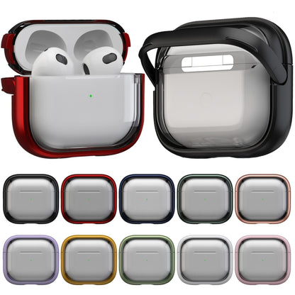 For AirPods 3 TPU Hybrid PC Case with Holder(Red) - For AirPods 3 by buy2fix | Online Shopping UK | buy2fix