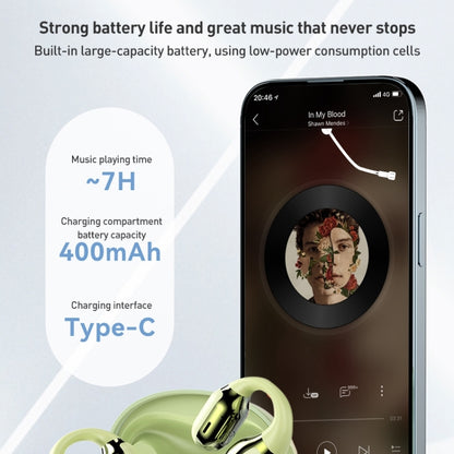 ZGA Symphony GS09S Air Conduction TWS Bluetooth Earphone(White) - TWS Earphone by ZGA | Online Shopping UK | buy2fix