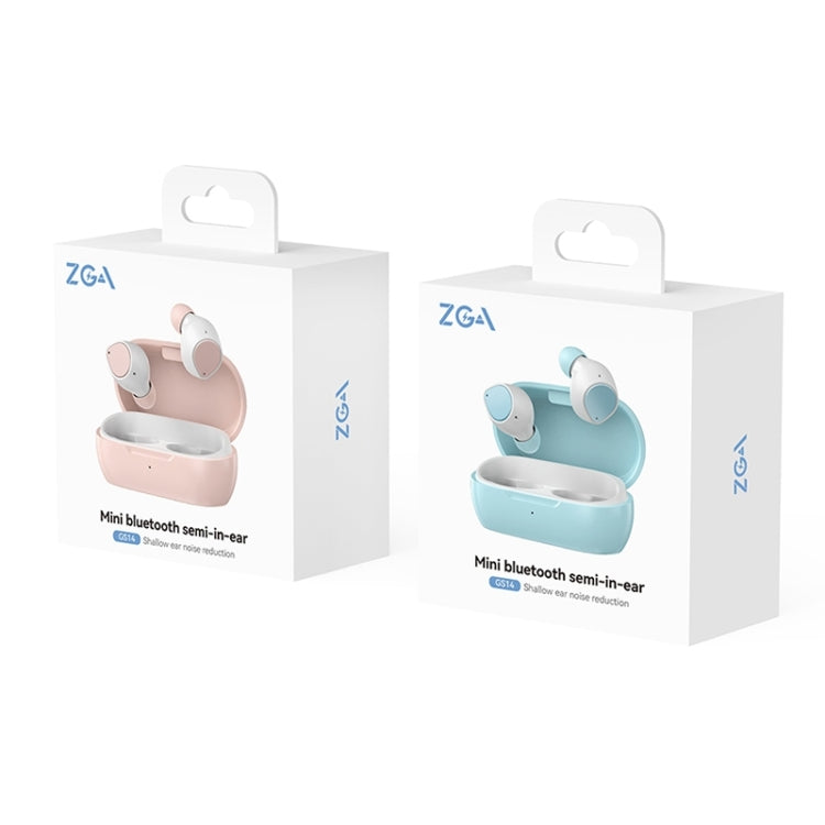 ZGA GS14 Candy Mini Wireless Bluetooth Earphone(Pink) - Bluetooth Earphone by ZGA | Online Shopping UK | buy2fix