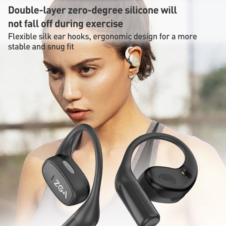 ZGA GS15 Ear-mounted Wireless Bluetooth Earphone(Black) - Bluetooth Earphone by ZGA | Online Shopping UK | buy2fix