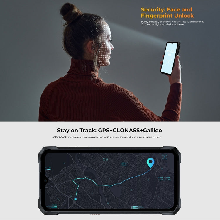 [HK Warehouse] HOTWAV W11 Rugged Phone, 6GB+256GB, Night Vision, 20800mAh, 6.6 inch Android 13 MT8788 Octa Core, Network: 4G, OTG(Bronzed Gold) - Other by HOTWAV | Online Shopping UK | buy2fix