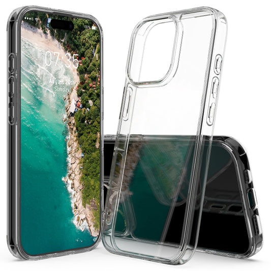 For iPhone 16 Pro Max Scratchproof Acrylic TPU Phone Case(Transparent) - iPhone 16 Pro Max Cases by buy2fix | Online Shopping UK | buy2fix