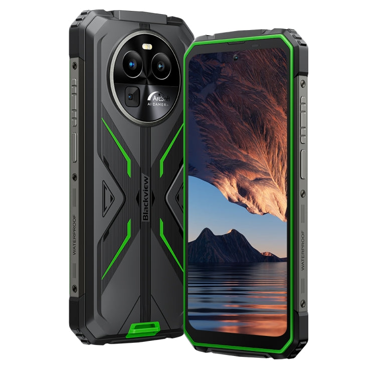 [HK Warehouse] Blackview BV8100 Rugged Phone, 8GB+256GB, 6.5 inch Android 14 MediaTek Helio G99 Octa Core up to 2.2GHz, Network: 4G, NFC, OTG(Green) - Blackview by Blackview | Online Shopping UK | buy2fix