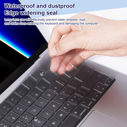 For MacBook Pro 13.3 inch 2020 ZGA Contact Invisible TPU Keyboard Protective Film - Keyboard Protector by ZGA | Online Shopping UK | buy2fix