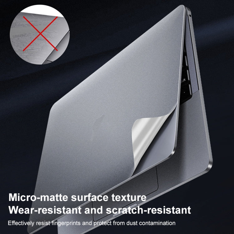 For MacBook Pro 13.3 inch 2020 ZGA 5 in 1 Laptop All-round Protective Film(Grey) - Skin Sticker by ZGA | Online Shopping UK | buy2fix