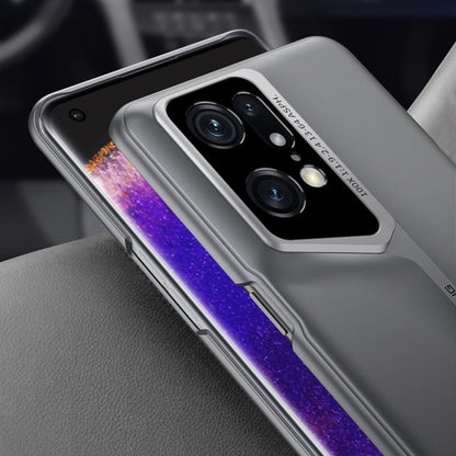 For OPPO Find X5 GKK Blade Ultra-thin Full Coverage Phone Case(Grey) - OPPO Cases by GKK | Online Shopping UK | buy2fix