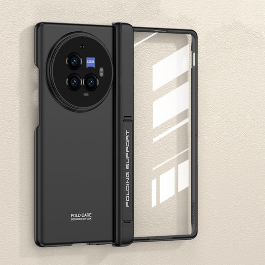 For vivo X Fold3 Pro GKK Integrated Magnetic Folding Hinge All-inclusive Phone Case(Black) - vivo Cases by GKK | Online Shopping UK | buy2fix