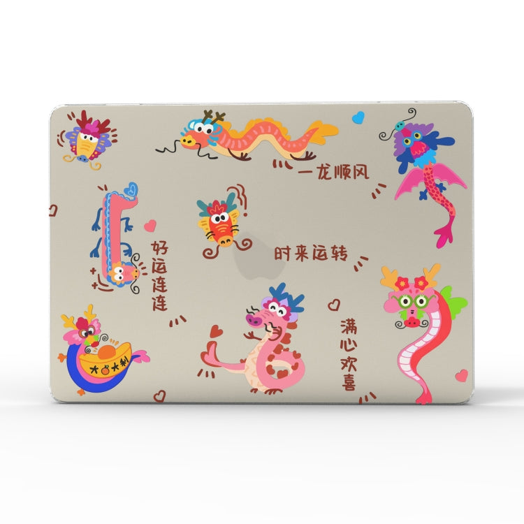 For MacBook Pro 13.3 A1278 UV Printed Pattern Laptop Frosted Protective Case(DDC-1683) - MacBook Pro Cases by buy2fix | Online Shopping UK | buy2fix