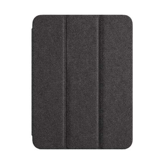 For iPad 10th Gen 10.9 2022 ZGA Tri-Fold Voltage Smart Leather Tablet Case(Grey) - iPad 10th Gen 10.9 Cases by ZGA | Online Shopping UK | buy2fix