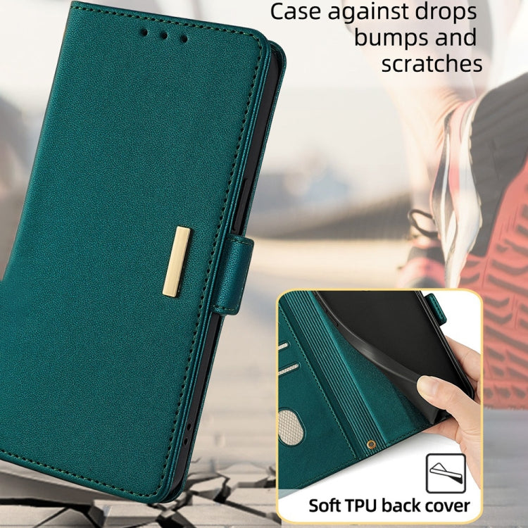 For Xiaomi Redmi K70 5G / K70 Pro 5G Crossbody Chain Leather Phone Case(Green) - K70 Pro Cases by buy2fix | Online Shopping UK | buy2fix