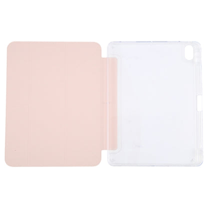 For iPad Air 11 2024 / Air 5 / 4 GEBEI Deformation Leather Tablet Case(Pink) - iPad Air 11 2024 Cases by GEBEI | Online Shopping UK | buy2fix