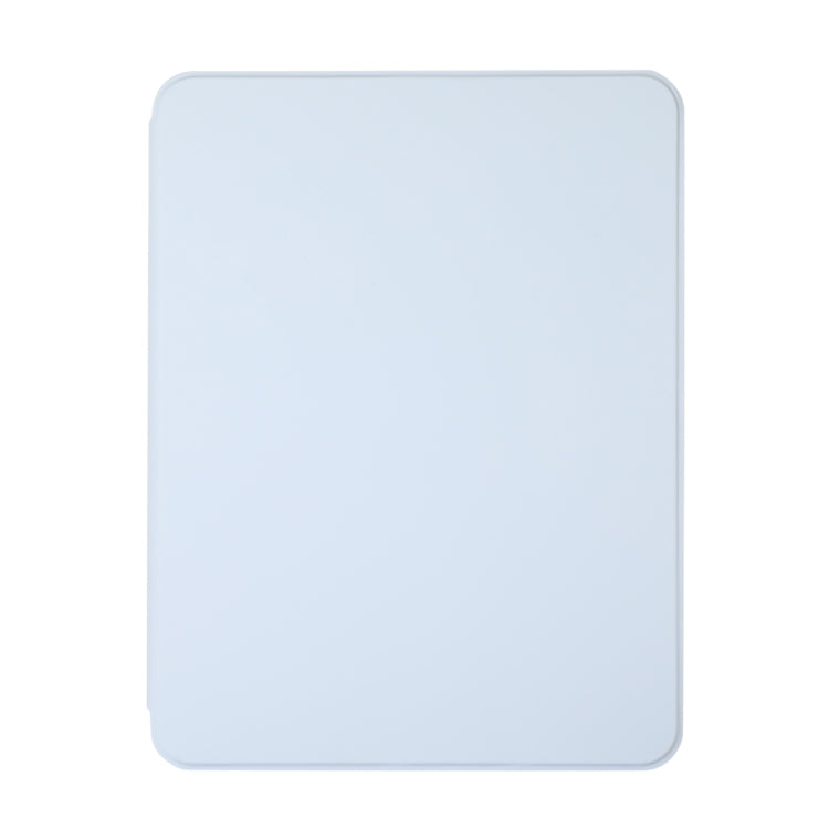 For iPad Pro 11 2024 2 in 1 Acrylic Split Rotating Leather Tablet Case(Ice Blue) - iPad Pro 11 2024 Cases by buy2fix | Online Shopping UK | buy2fix