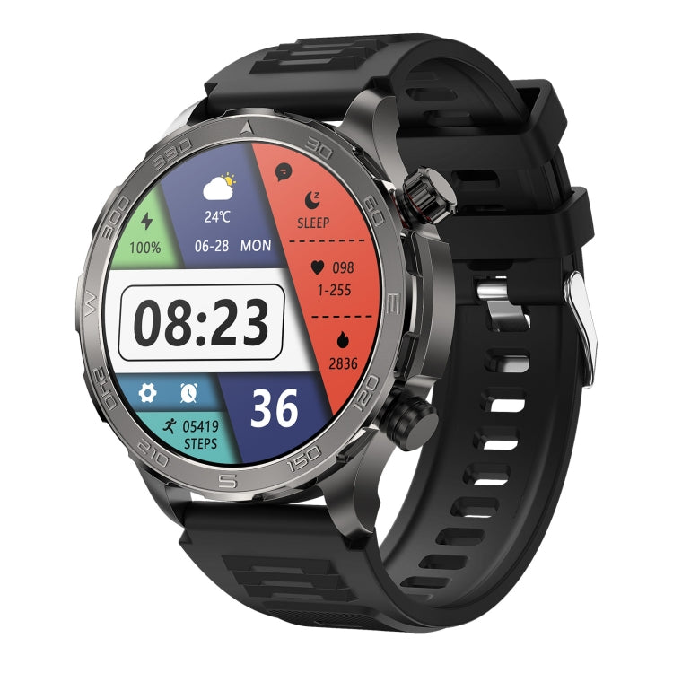 DK67 1.53 inch IP67 BT 5.0 Fitness Sport Smart Watch, Support Bluetooth Call / Sleep / Blood Oxygen / Heart Rate / Blood Pressure Health Monitor(Black) - Smart Watches by buy2fix | Online Shopping UK | buy2fix