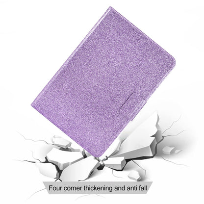 For iPad Pro 11 2024 Varnish Glitter Powder Smart Leather Tablet Case(Purple) - iPad Pro 11 2024 Cases by buy2fix | Online Shopping UK | buy2fix