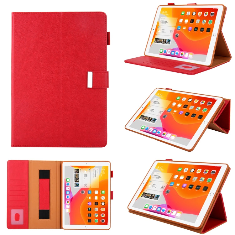 For iPad Pro 11 2024 Business Style Horizontal Flip Leather Smart Tablet Case with Holder(Red) - iPad Pro 11 2024 Cases by buy2fix | Online Shopping UK | buy2fix