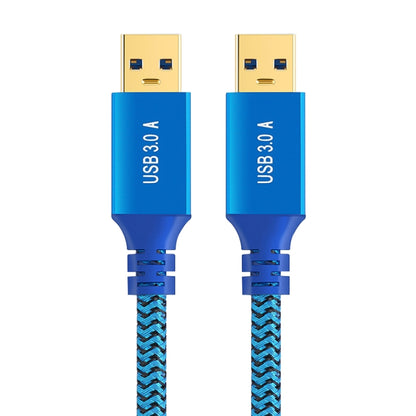 Printer / Hard Disk USB 3.0 Male to Male Connector Cable, Length:0.6m(Blue) - USB 3.0 by buy2fix | Online Shopping UK | buy2fix