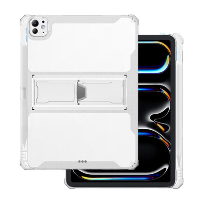 For iPad Pro 13 2024 TPU Hybrid PC Airbag Tablet Case with Pen Slots(Transparent) - iPad Pro 13 2024 Cases by buy2fix | Online Shopping UK | buy2fix