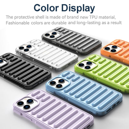 For iPhone 16 Pro Capsule Series Candy Color TPU Phone Case(Black) - iPhone 16 Pro Cases by buy2fix | Online Shopping UK | buy2fix