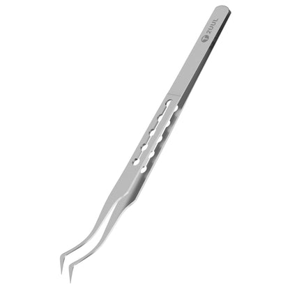 2UUL Non-magnetic Stainless Stencil Tweezers with Holes, Model:TW22 - Tweezers by 2UUL | Online Shopping UK | buy2fix