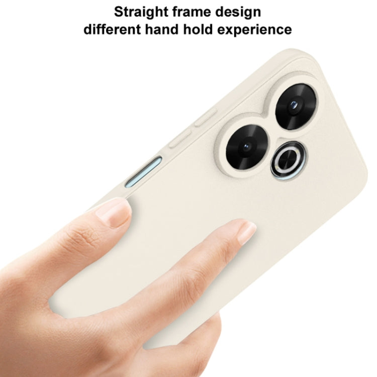 For Xiaomi Redmi 13 4G Global IMAK UC-4 Series Straight Edge TPU Soft Phone Case(Red) - Redmi 13 Cases by imak | Online Shopping UK | buy2fix