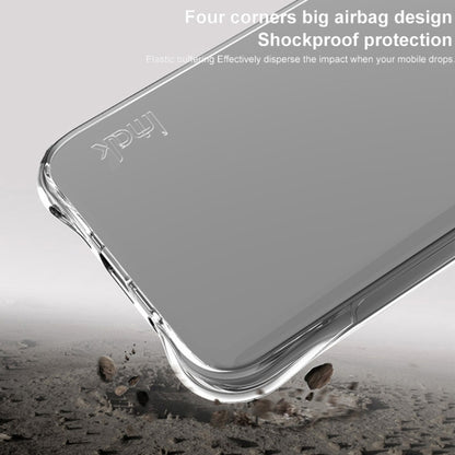For Xiaomi POCO M6 4G imak Shockproof Airbag TPU Phone Case(Matte Black) - Xiaomi Cases by imak | Online Shopping UK | buy2fix