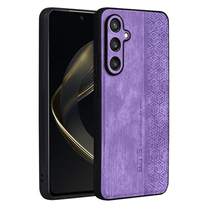 For Samsung Galaxy S24 FE 5G AZNS 3D Embossed Skin Feel Phone Case(Purple) - Galaxy S24 FE 5G Cases by AZNS | Online Shopping UK | buy2fix