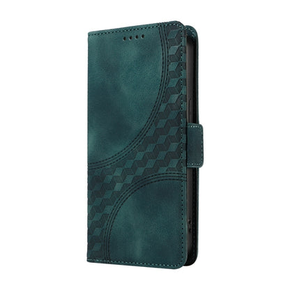 For Redmi K70 Ultra Embossed Rhombus Starry Leather Phone Case(Green) - Xiaomi Cases by buy2fix | Online Shopping UK | buy2fix