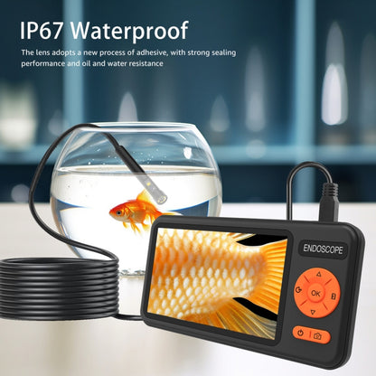 T29 5 inch IPS Screen 7.9mm Triple Lens IP67 Waterproof Industrial Endoscope With Bracket, Length:3.5m -  by buy2fix | Online Shopping UK | buy2fix