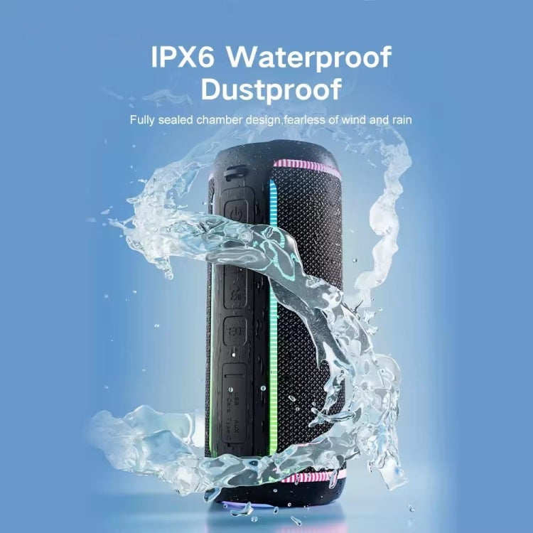 XDOBO Dignity 2024 50W IPX6 Outdoor Waterproof Portable Bluetooth Speaker(Black) - Waterproof Speaker by XDOBO | Online Shopping UK | buy2fix