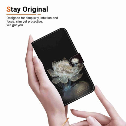 For Samsung Galaxy S25 5G Crystal Texture Colored Drawing Leather Phone Case(Crystal Peony) - Galaxy S25 5G Cases by buy2fix | Online Shopping UK | buy2fix